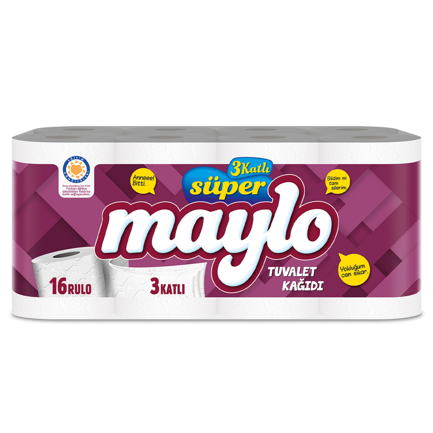 MAYLO SÜPER TUVALET KAĞIDI 16LI
